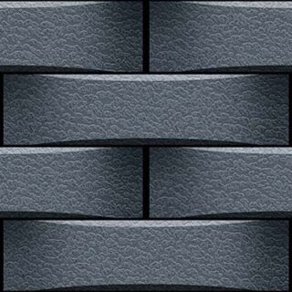 3D Grey Colored Wall Tiles Wallpaper Mural