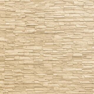 Cream Color Marble Brick Stone Tile Wallpaper Mural