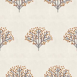 Garden Floral Etch Wallpaper Mural