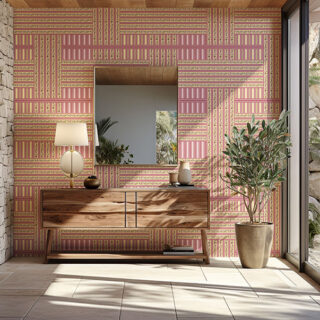 Laheriya, Timeless Ethnic Weave Mural Design