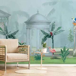 Baag, Bharat Style Royal Bagicha Wallpaper Mural