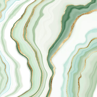 Mint Green Agate Marble Texture Wallpaper Mural