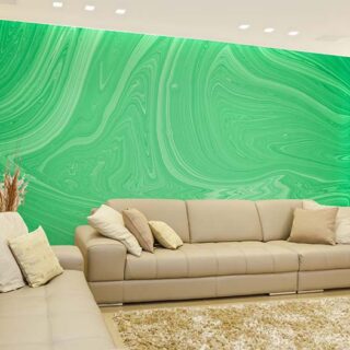Mint Green Oil Paint Texture Wallpaper Mural