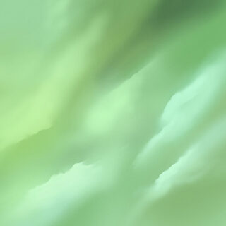 Mint Green Sky with Pale Clouds Abstrast Art Wallpaper Mural
