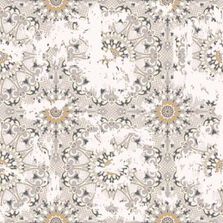 Shabby Chic Azulejos Tiles Patchwork Wallpaper Mural