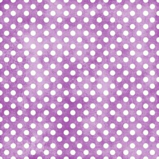 Shabby Chic Purple Polka Dots Wallpaper Mural