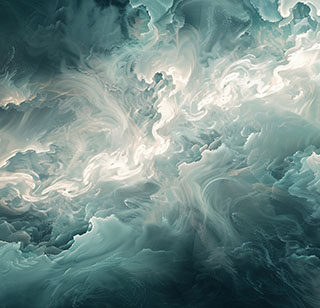 Abstract Heaven Mural Wallpaper