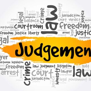 Judgement Law Concept Wallpaper Mural