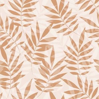 Watercolor Tropic Palm Leaves Wallpaper Mural