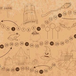 The Hidden World of Privet Drive Wallpaper Mural