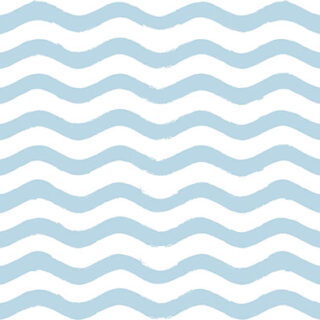 Minimalist Waves Pattern Wallpaper Mural