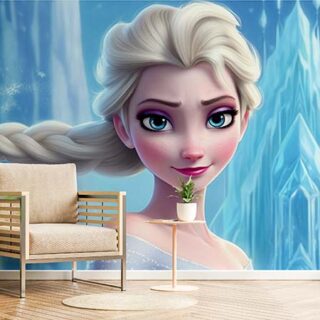 Princess Elsa of Frozen Wallpaper Mural