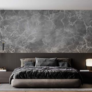 Grey Granite Marble Texture Wallpaper Mural