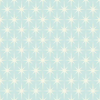 Atomic Era Starburst Pattern Wallpaper Mural