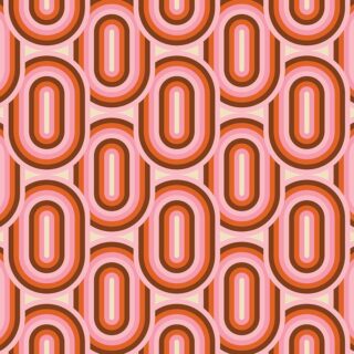 Mid-century Aesthetic Style Wallpaper Mural