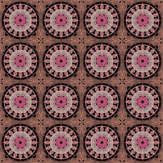 Decorative Crochet Granny Square Wallpaper Mural
