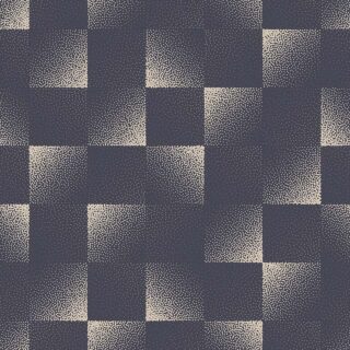 Stippled Squares Chequered Geometric Pattern Wallpaper Mural