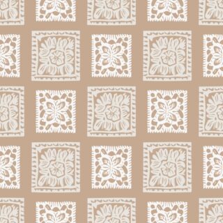 80s Vintage Bohemian Wallpaper Mural Design