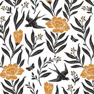 Boho Mystical Pattern Wallpaper Mural