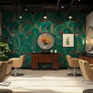 Exotic Chinoiserie Wallpaper Mural