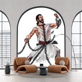 Dharmveer Chhatrapati Sambhaji Maharaj Wallpaper Mural