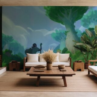 Anime Adventure Fantasy Wallpaper Mural