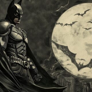 Batman The Saviour Wallpaper Mural