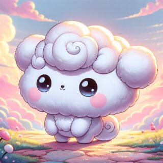 Cute Cinnamoroll Wallpaper Mural