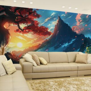 Digital Art Scenery Wallpaper Mural