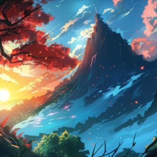 Digital Art Scenery Wallpaper Mural