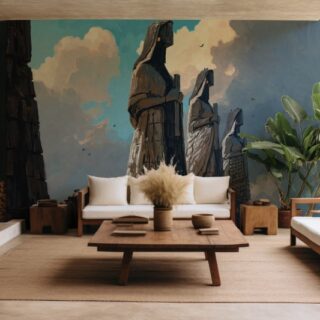 Valley of The Ancients Wallpaper Mural