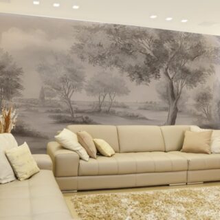 Beautiful Ancient Forest Landscape Wallpaper Mural
