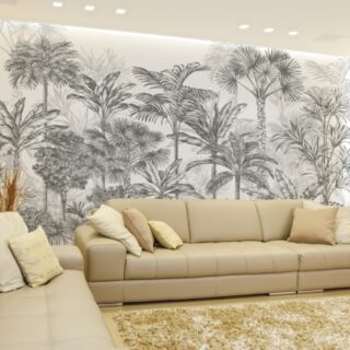 Rahat, Tropical Mystic Island Canopy Wallpaper Mural