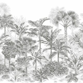 Rahat, Tropical Mystic Island Canopy Wallpaper Mural
