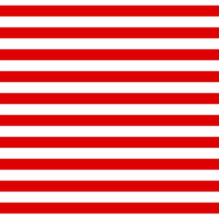 Regal Red Scarlet Horizontal Stripes Wallpaper Mural