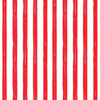 Watercolor Royal Red Stripes Wallpaper Mural