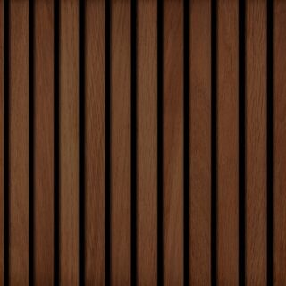 Acoustic Wood Stripe Panels Wallpaper Mural