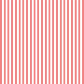 Soft Coral Pink Stripes Wallpaper Mural