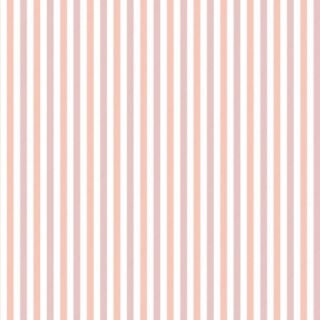 Soft Red Pastel Stripes Wallpaper Mural