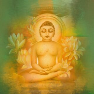 Mahavir, Light of Liberation Wallpaper Mural