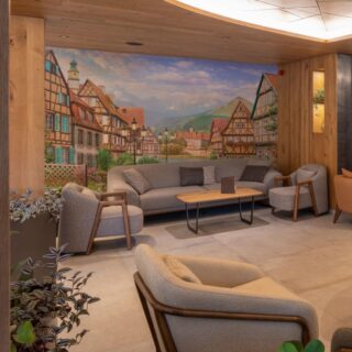 Bavarian Alps Mountain Landscape Mural