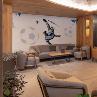 Soccer player Football Wallpaper Wall Mural
