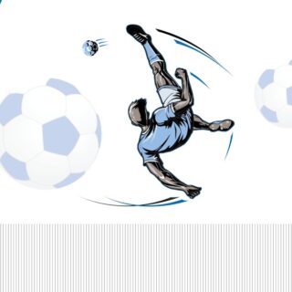 Soccer player Football Wallpaper Wall Mural