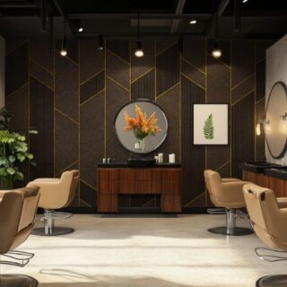 Urban Geometric Luxe Wallpaper Mural
