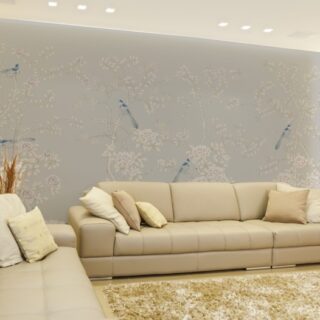 Vinatge Sepia Motifs Vibes Wallpaper Mural