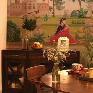Fiza-E-Andaz, Royal Garden by the Palace Wallpaper Mural, Customized