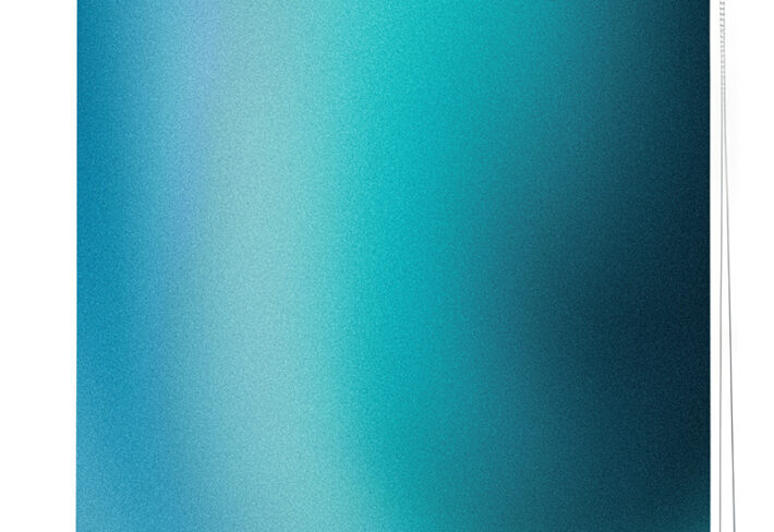 Turquoise & Blue Gradient Roller Blinds