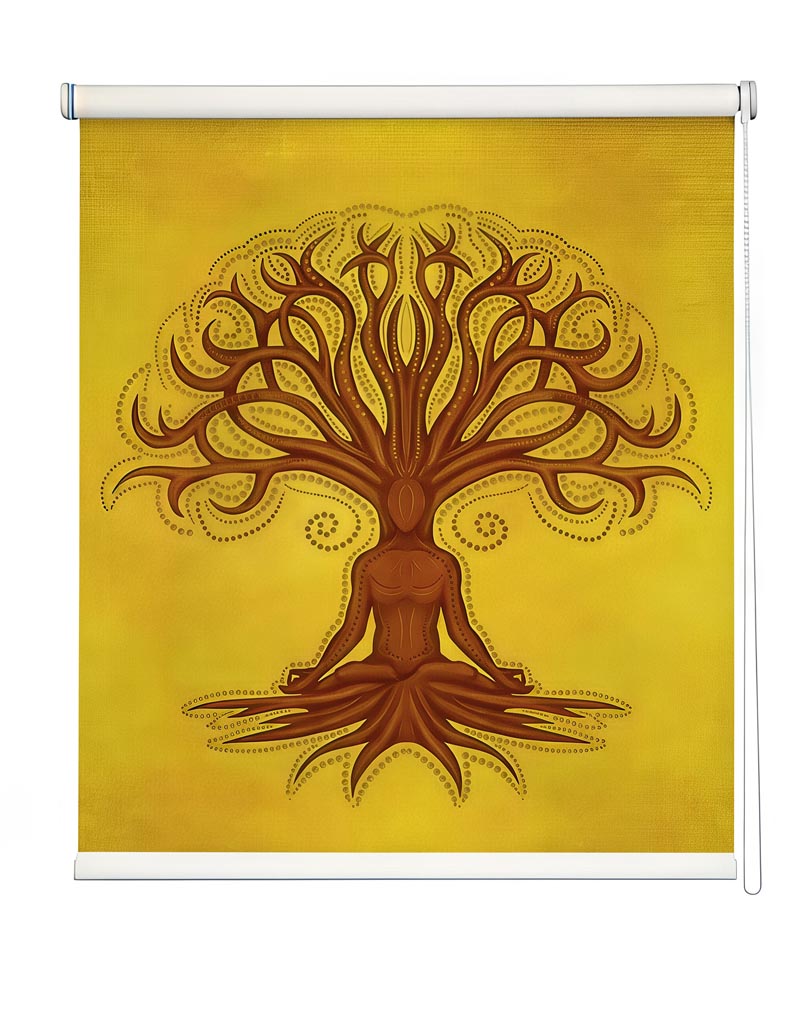 Meditative Tree Roller Blinds