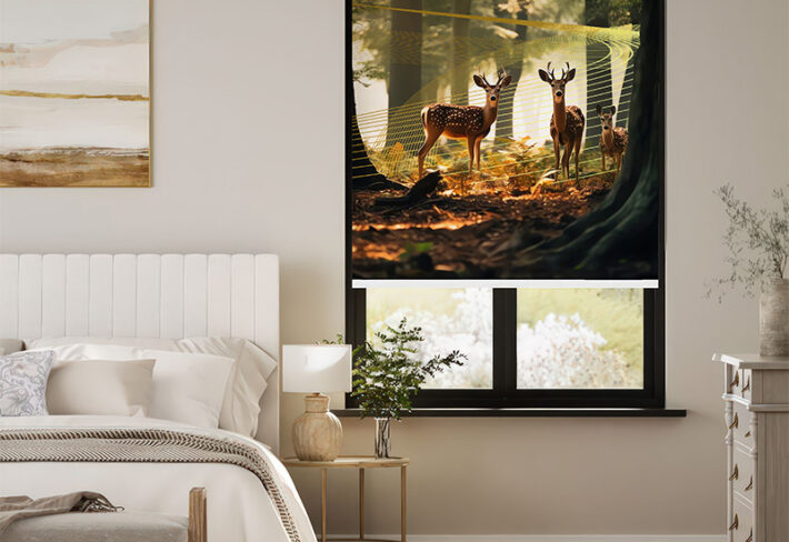 Kasturi Mriga Outside Roller Blinds