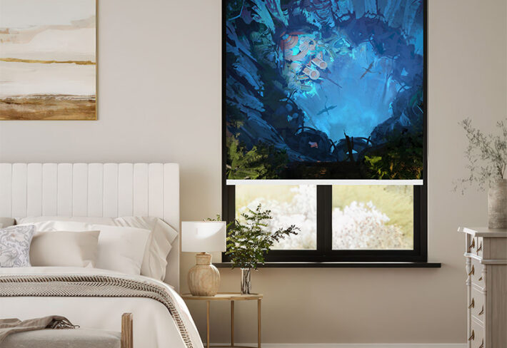 Alien Zone Outside Roller Blinds